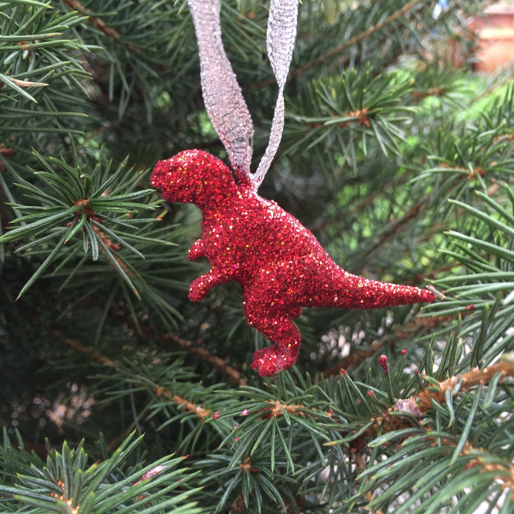 Glitter Dinosaur Decorations Colourful Minds