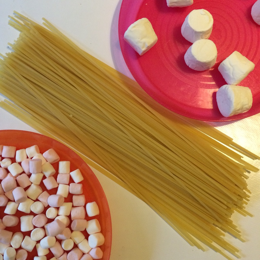 Marshmallow and Spaghetti Structures Colourful Minds