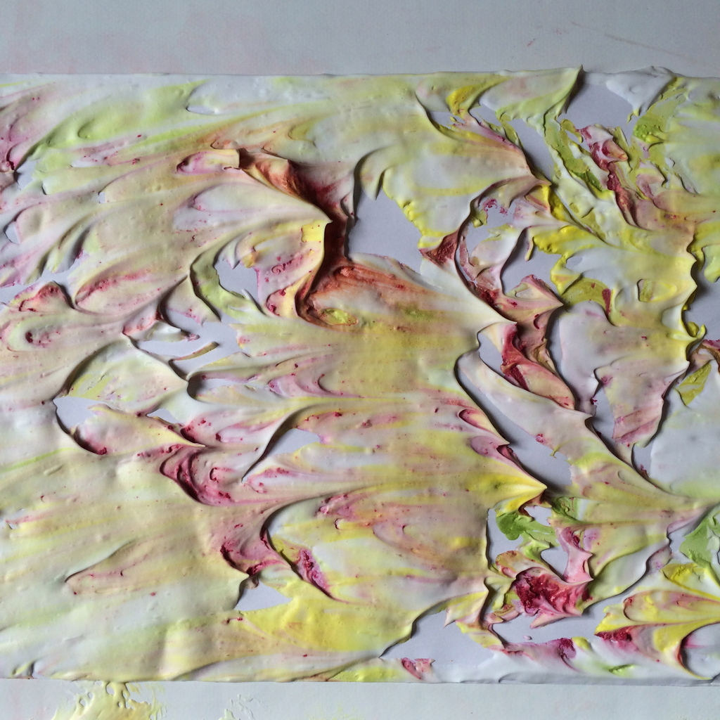 Shaving Foam Marbling Colourful Minds