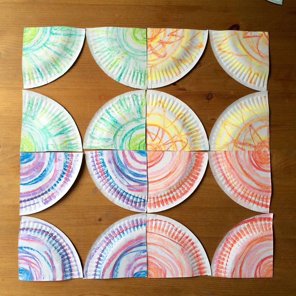 Paper Plate Patterns | Colourful Minds