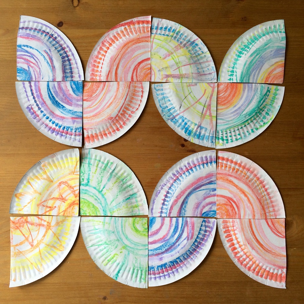 Paper Plate Patterns | Colourful Minds