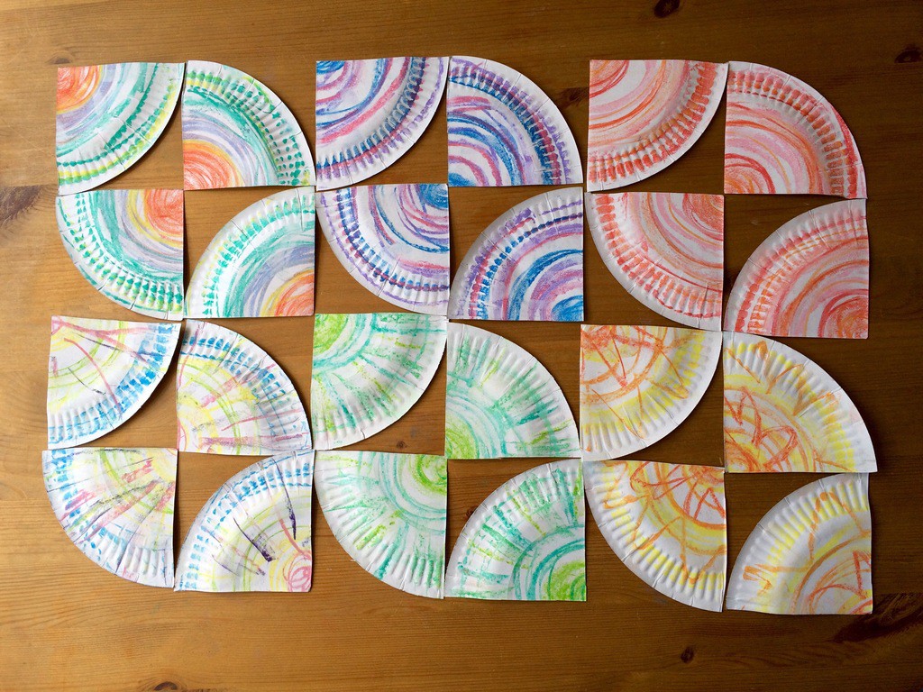 Paper Plate Patterns | Colourful Minds